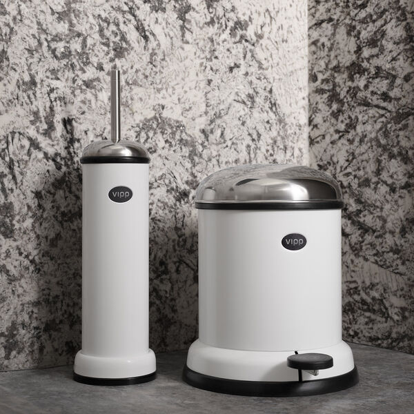 Vipp13 Treteimer, weiß, Vipp