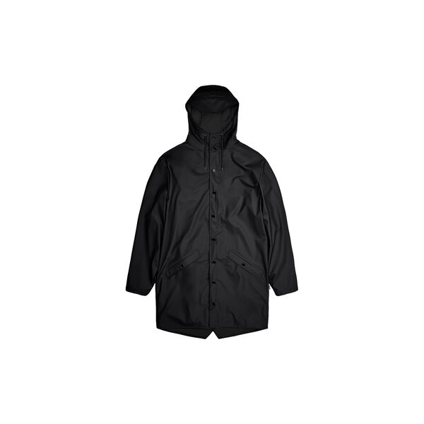 Long Jacket, black Long Jacket, black, Rains