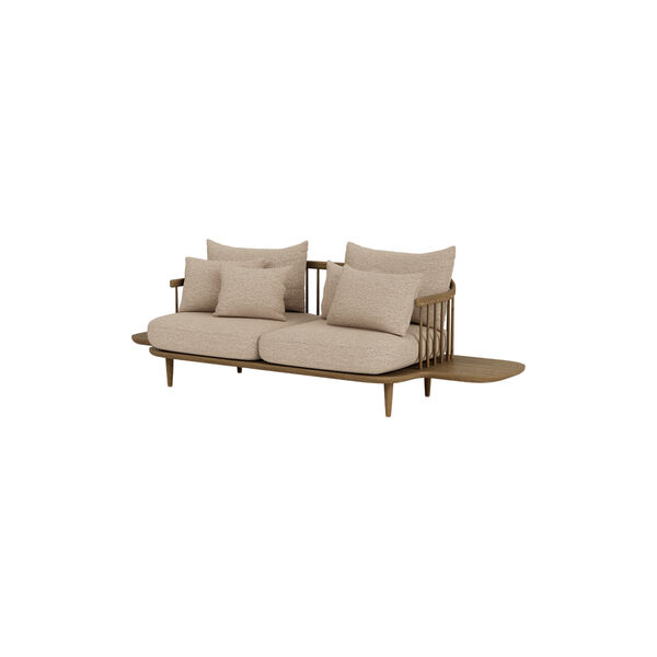 Fly SC3 2-seater Sofa, Karakorum 003/smoked oiled oak, &Tradition