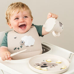 Sheepy Silikon-L&auml;tzchen, sand, Done by Deer