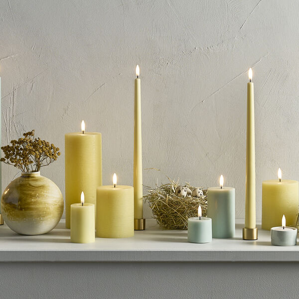 Light Candleholder 2 pcs, matte brass, Uyuni Lighting