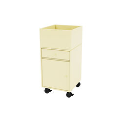 RUNNER Office Unit on Castors, 159 camomile, Montana Furniture