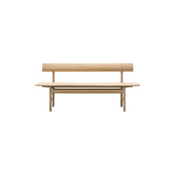 The Mogensen Bench Bank, seifenbehandelte Eiche, Fredericia Furniture