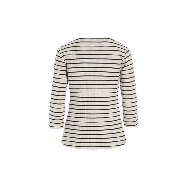 Globe Stripe Bluse, schwarz/elfenbein gestreift, BITTE KAI RAND