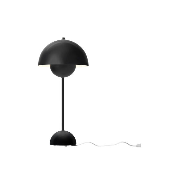 Flowerpot VP3 Table Lamp, matt black, &Tradition