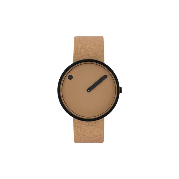 Picto Wrist Watch, cappuccino/cappuccino, PICTO