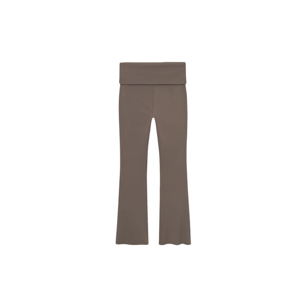 Butter Soft Flare Tights All day, dark brown, Rethinkit