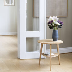 Drops Table, naturbelassenes eichenholz, Aakjaer Furniture