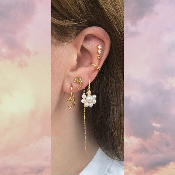 Dauphine Stud, The Earring Shop