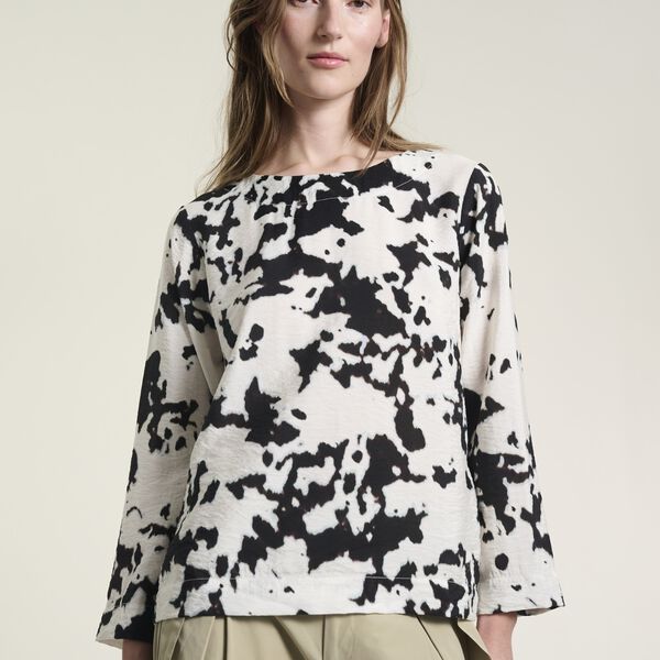 Yuri blouse, lily abstract lace, BITTE KAI RAND