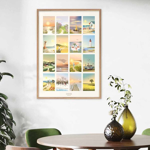 D&auml;nemark-Motive #2 Plakat, ViSSEVASSE