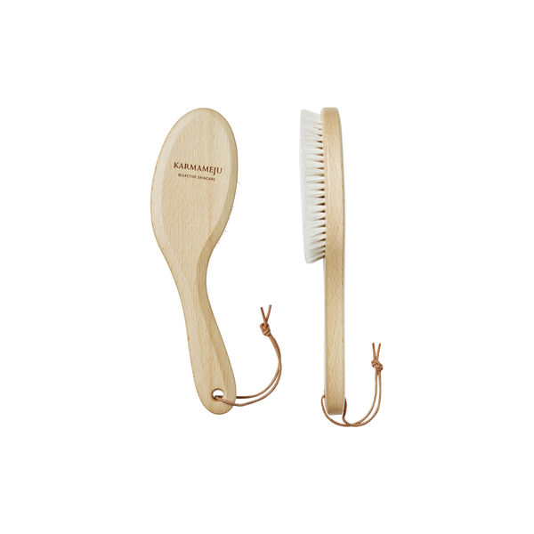 BUFF Natural Long Handle Body Brush, Karmameju