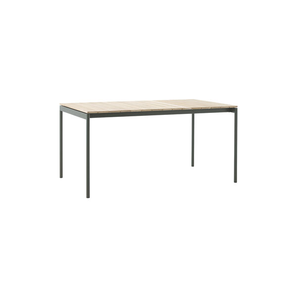 Ville AV25 Outdoor Dining Table, bronze green, &Tradition