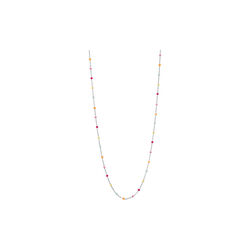 Lola Halskette, Silber/Regenbogen, ENAMEL Copenhagen