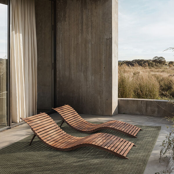 Helix Haven Rug, green, Linie Design