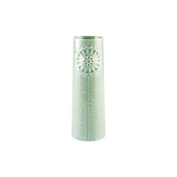 Pipanella flower Vase, celadon, Dottir Nordic Design