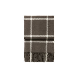 Tartan Throw, brown, ELVANG