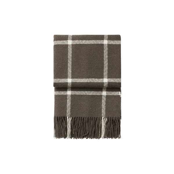 Tartan Throw, brown Tartan Throw, brown, ELVANG