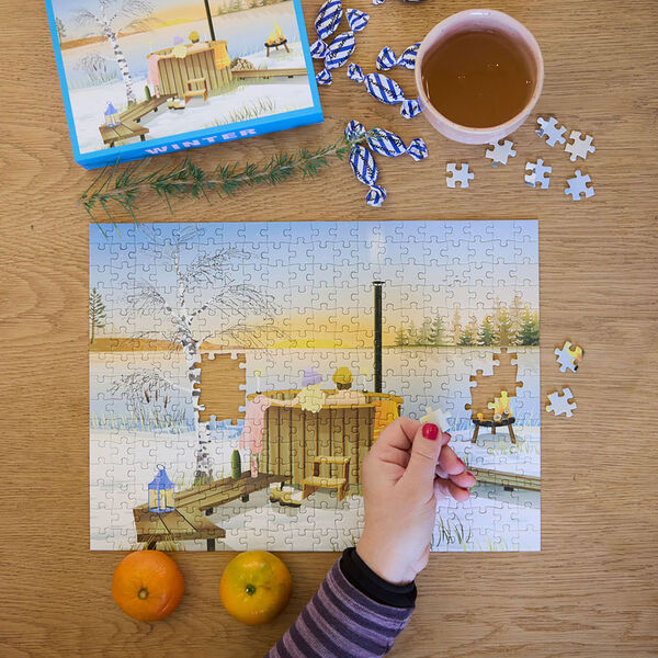 Winter Puzzle 300 pieces, ViSSEVASSE