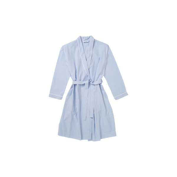Margrethe&nbsp;Housecoat, vintage stripe blue, Geismars V&aelig;verier