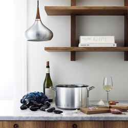 Topf, Edelstahl, Eva Trio