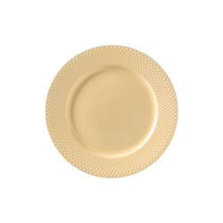 Rhombe Teller, sand, Lyngby Porcel&aelig;n