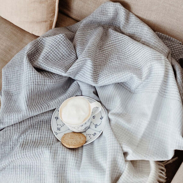 Horizon Throw, midnight blue Horizon Throw, midnight blue, ELVANG