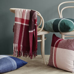 Manhattan Cushion Cover, dark blue/asphalt, ELVANG