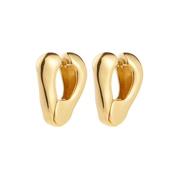 FREE earrings, gold plated, Pilgrim