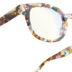 #C READING SCREEN Brillen, blue tortoise, IZIPIZI