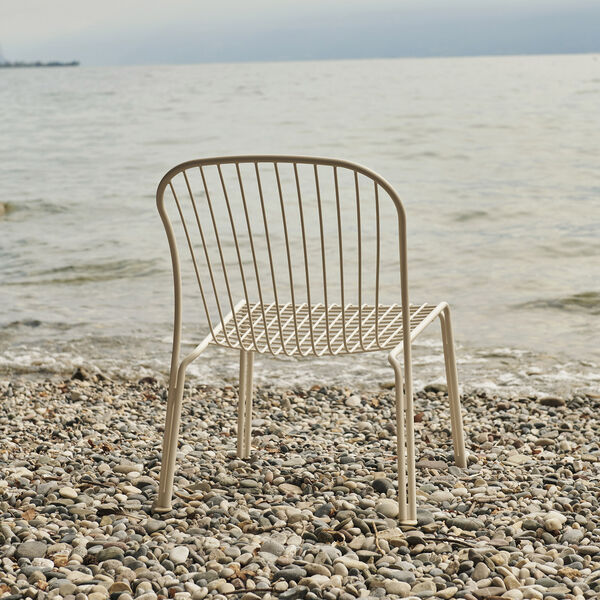 Thorvald SC100 Outdoor Lounge Chair, ivory, &Tradition