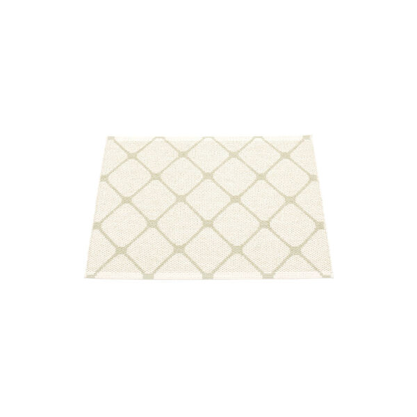 Rex Plastic Rug, seagrass/vanilla, Pappelina