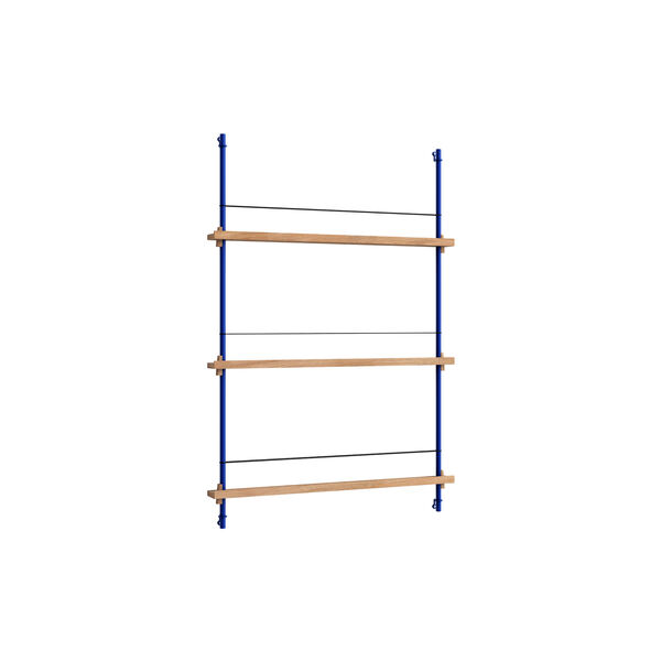 Magazine Shelving Medium, oak/deep blue, MOEBE