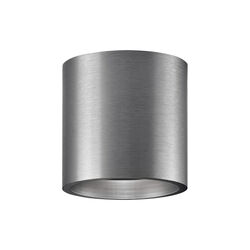 SOLO 1 ROUND Ceiling Light, titanium, LIGHT-POINT