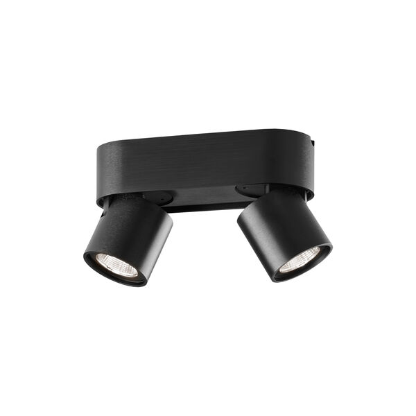 AURA C2 Ceiling Light, carbon black, LIGHT-POINT