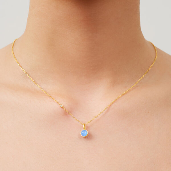 Little Prime Anh&auml;nger, gold/royalblau, Julie Sandlau