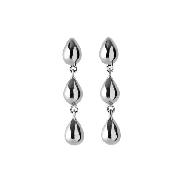 Rain Earrings, silver, Pernille Corydon Jewellery