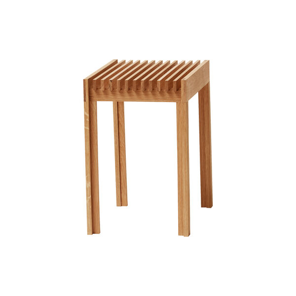 Lightweight Stool, oiled oak, Form & Refine