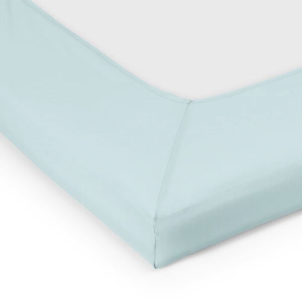 SUPIMA PERCALE Envelope Sheet, minimal blue, Georg Jensen Damask