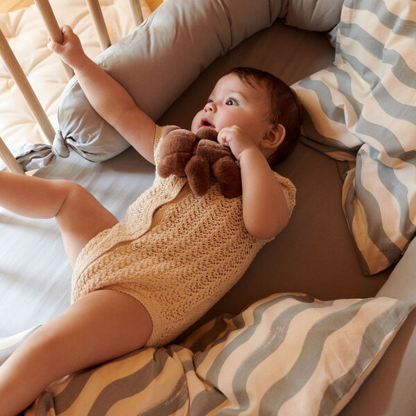 Bee Baby Bedding, waves, Dear April