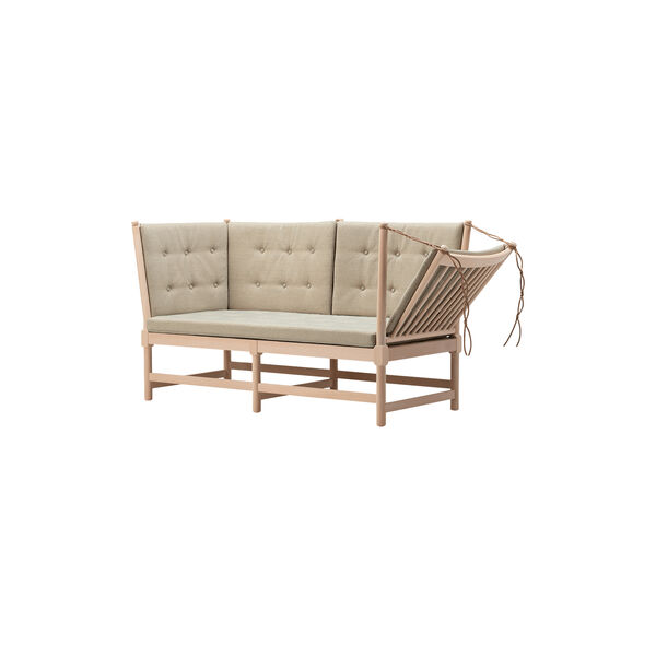 The Spoke-Back Sofa, Steelcut Quartet 924/soap treated beech, Fredericia Furniture