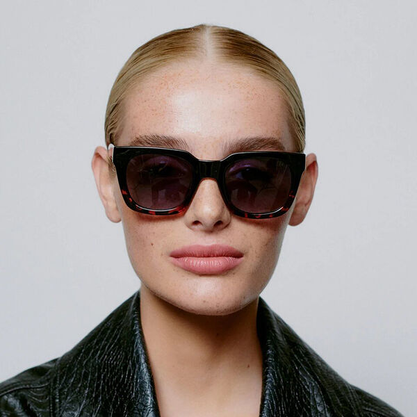 Nancy Sunglasses, black demi tortoise Nancy Sunglasses, black demi tortoise, A. KJÆRBEDE