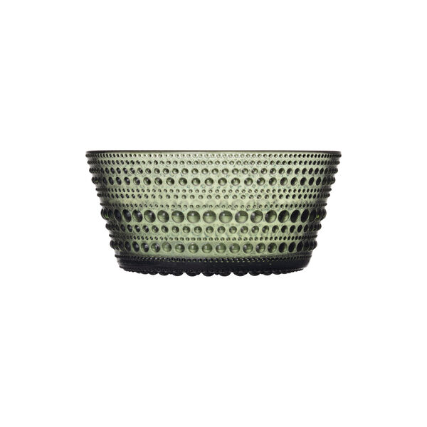 Kastehelmi Bowl 23 cl, pine green, Iittala