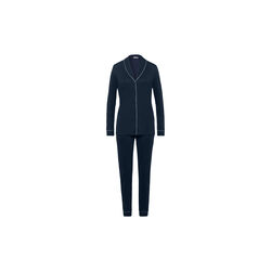 Natural Comfort LS Pajama, deep navy, HANRO
