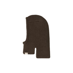 Amarolyn Knit Balaclava, dark roast, MarMar Copenhagen