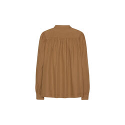 Shirt With Gather, brandy, Ilse Jacobsen Hornb&aelig;k