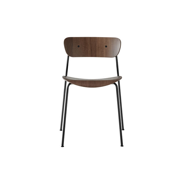 Pavilion AV1 Chair, walnut/black, &Tradition