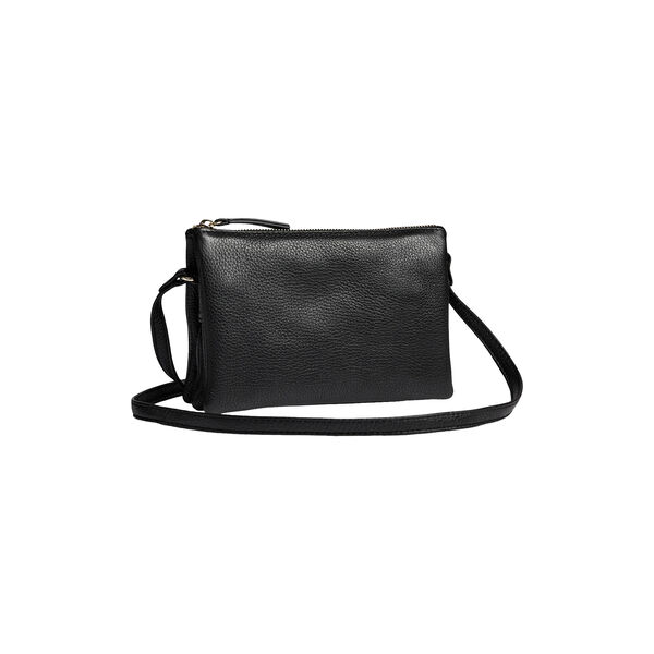 VeraMBG Crossbody Bag Grain, black w/gold, Markberg