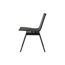 Ville AV33 Outdoor Side Chair, warm black, &Tradition