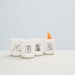Moomin ABC Tasse C, moomin white, RIG-TIG